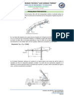 Problemas de Momento y Fuerzas Distribuidas PDF