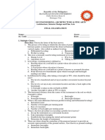 Final Exam CE421 PDF