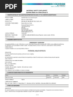 Material Safety Data Sheet Synthetic Black Iron Oxide (Group II)