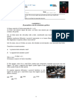 Proposta de Teste - 12.º Ano