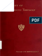 PDF The Right of Systematic Theology B B Warfield PDF