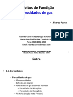 Defeitos de Fundição - 3 - Porosidades de Gas - Cintec 2014 PDF