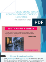 Filosofia Tercer Periodo Grados Decimo y Undecimo Centro Ampliación Sobre La Estetica 2019