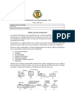 Defectos de Fundicion