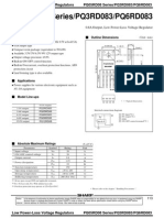 PQ05RD08 Series/PQ3RD083/PQ6RD083: Features Outline Dimensions