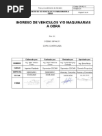 P-GP-AC-11 Procedimiento de Ingreso de Vehiculos V-01