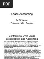 Lease Accounting: Dr.T.P.Ghosh Professor, MDI, Gurgaon