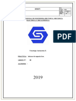 Informe de Automotriz II-semestre 2