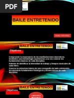 Objetivos y Evaluación de Baile Entretenido