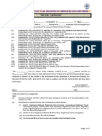 Format For Certificate To Be Produced by Candidates Applying Under