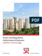 Fosroc Grinding Aids & Performance Enhancers: CEMAX Technology