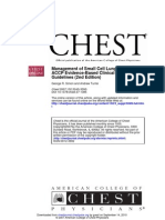 ACCP Evidence-Based Clinical Practice: Management of Small Cell Lung Cancer