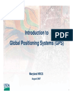 Introduction To Global Positioning Systems (GPS) : Prepared For USDA