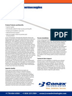 Exhaust Gas Thermocouples: Product Features and Benefits