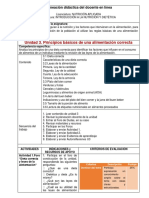 Planeación Didáctica Unidad 3