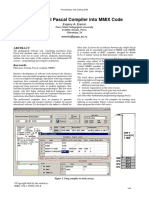 Educational Pascal Compiler Into MMIX Code: Evgeny A. Eremin