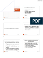 Tema 04 - Metodologia e Fases de Auditoria Interna PDF