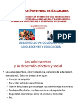 POWERPOINT. Desarrollo Psicológico y Educación Del Adolescente