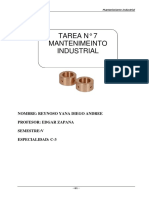 T7 Plan de Trabajo - Cojinetes de Bronce