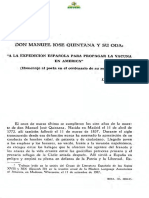 Don Manuel Jose Quintana y Su Oda PDF