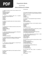 Preparatoria Abierta: Historia Moderna de Occidente