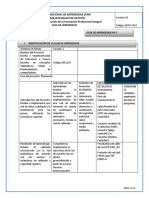 Servicio Nacional de Aprendizaje Sena Sistema Integrado de Gestión Procedimiento Ejecución de La Formación Profesional Integral