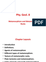 Phy. Geol. 8: Metamorphism and Metamorphic Rocks