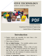 Lubrication and Lubricants