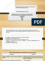 Dimensionamiento Del Programa de Capacitación Estrategia de Vivienda