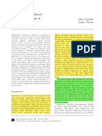 Emotion and Ethical Decision-Making in Organizations: Alice Gaudine Linda Thorne