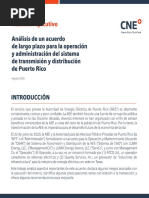 FINAL Resumen Ejecutivo Analysis Agreement PREPA P3 LUMA PDF