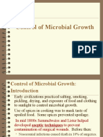 Control of Microbial Growth