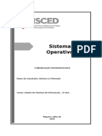 Sistemas Operativos - Teste - 2 - Org