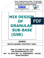 GSB (SOURCE - BATHU UNA QUARRY) Grade - III