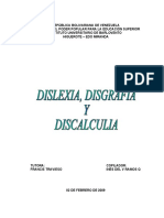 Dislexia Disgrafia