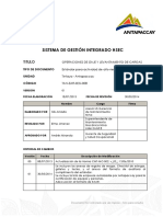 Operaciones de Izaje y Levantamiento de Cargas