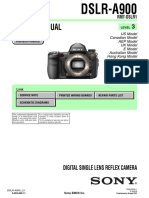 Service Manual: Digital Single Lens Reflex Camera