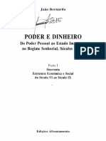 João Bernardo - Poder e Dinheiro - Do Poder Pessoal Ao Estado Impessoal No Regime Senhorial - Séculos V-XV. I-Afrontamento (1995) PDF