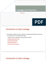 Data Leakage and Prevention