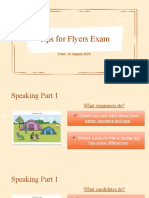 Tips For Flyers Exam