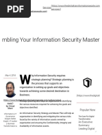 Assembling Your Information Security Master Plan - The Digital Transformation People PDF