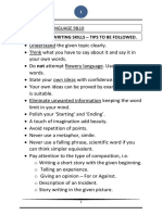 Icse 9&10 Composition Writing Skills