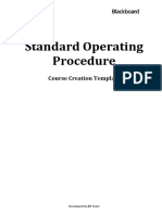 Standard Operating Procedure - Theory and Practical - For Faculty PDF