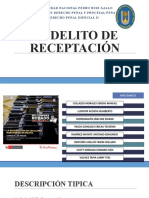 EL DELITO DE RECEPTACIÓN Exposición