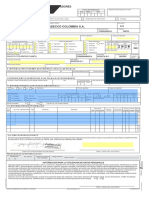 Formulario COLSUBSIDIO AC