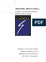 UNIVERISIDAD DEL ARTE GANEXA TAREA No. 3