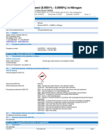 Ethanol (0.0001% - 0.0999%) in Nitrogen: Safety Data Sheet 50032