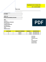 Liquidacion de Compra Electronica: 1 Balde 1202 Descripcion 1 Fardo 6541 Descripcion