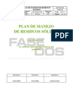 Plan de Manejo de RR - SS.