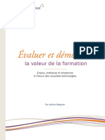 01.CROSSKNOWLEDGE - Evaluer Valeur Formation PDF